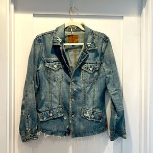 Lucky Brand Distressed Jean jacket